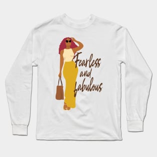 Fearless and fabulous Long Sleeve T-Shirt